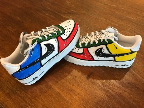 Scarpe bianche personalizzate