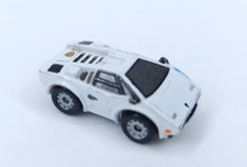 Micro Machines Bianco Lamborghini Countach Miniatura Galoob Vintage anni 80