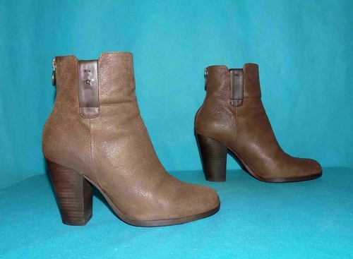 Bottines geox cuoio marrone - bottines,