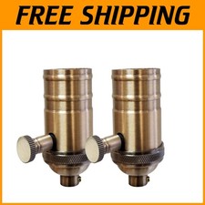 Antique Brass Dimmer Sockets