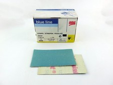 Kit 100 Strisce Pezzi Carta Abrasiva Vetrata 120 - 125 x 70 MM
