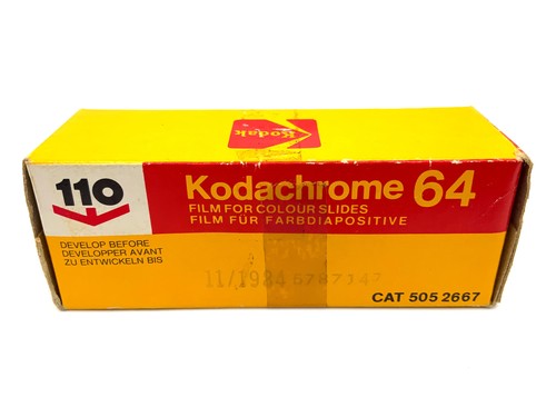 Kodak kodachrome 110 20p - kr, 110-20p