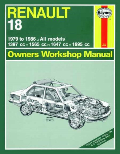 Manuale officina renault - renault, 18