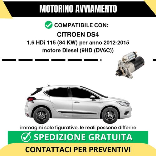 Motorino avviamento citroen - motorino,