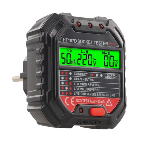 Tester presa con - indicatore, di