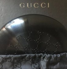 Gucci Vintage by Tom Ford Gucci Homeware nero icona logo frisbee sport + scatola + borsa