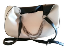 Borsa donna in ecopelle bicolore ZARA