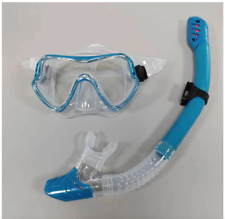 Maschera in silicone Sub Snorkeling + tubo subacquea boccaglio apnea scuba