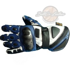 Guanti Da Moto In Pelle Di