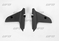 UFO HU03335#001 LOWER RADIATOR COVERS WR/CR/TC/TE BLACK HUSQVARNA CR 125 2013