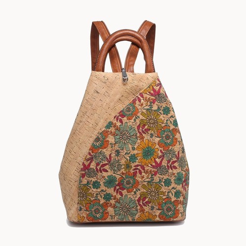 Ladies cork backpack - cork,