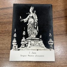 CARTOLINA VINTAGE SIMULACRO DI