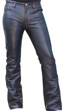 Pantalone uomo vera pelle di