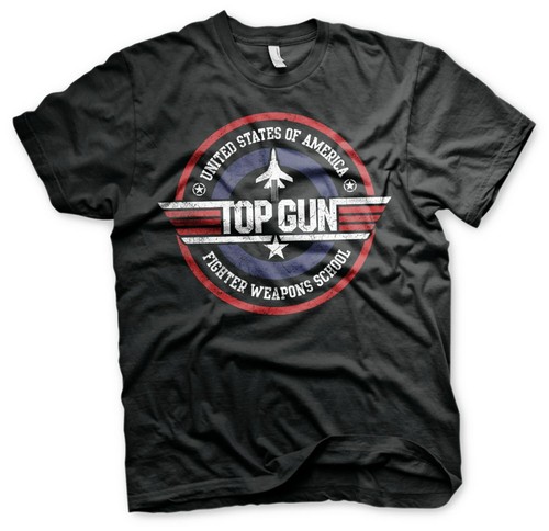Shirt top gun fighter - t-shirt,