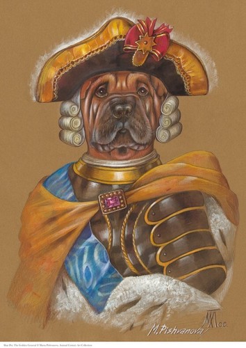 Shar pei stampa - shar,