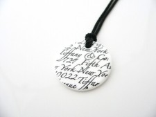 Tiffany & Co Notes Necklace