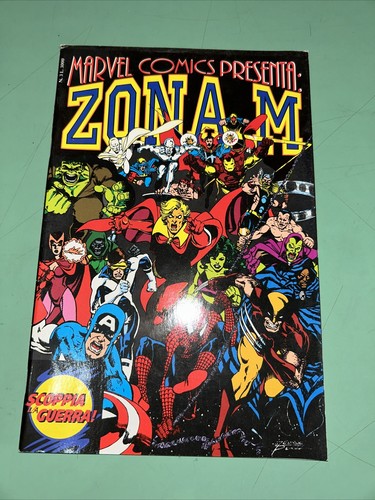 Marvel comics presenta zona - presenta:, m
