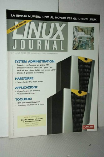 Rivista linux journal anno - rivista,