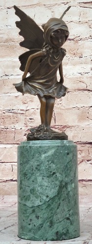 Statua fata bronzo da - fata,