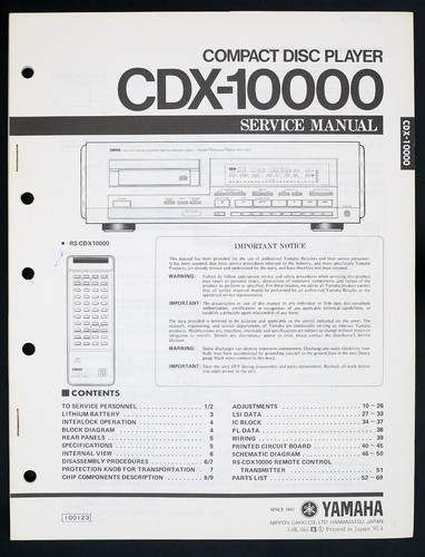 Lettore originale yamaha - cd,