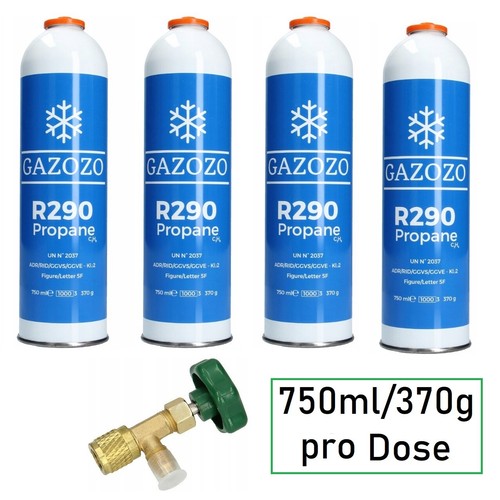 Refrigerante r290 370g - -, /