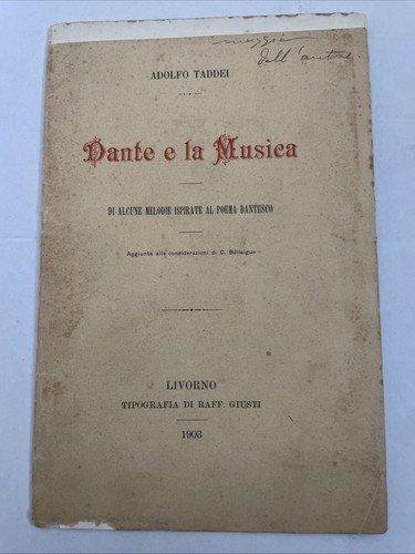 Dante musica adolfo - dante, e