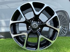 4X R17 Pollici 5X120 Opel Astra Stile Nero Lucido Ruote : Per Insignia