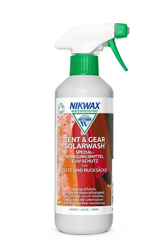 Nikwax tent gear solar wash - gear,