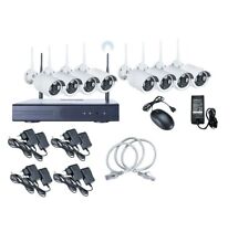 KIT VIDEOSORVEGLIANZA 5G 2 MP FULL WIFI HD IP 8 TELECAMERE NVR LAN REMOTO