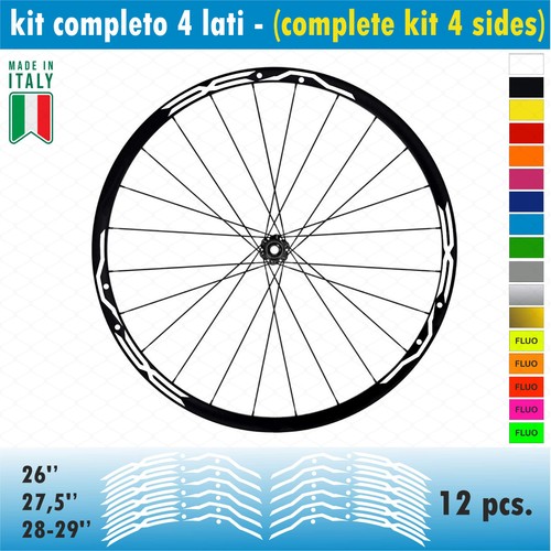 Kit adesivi per cerchi bici - kit, 26