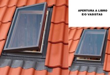 Lucernaio per tetto con - , vetro