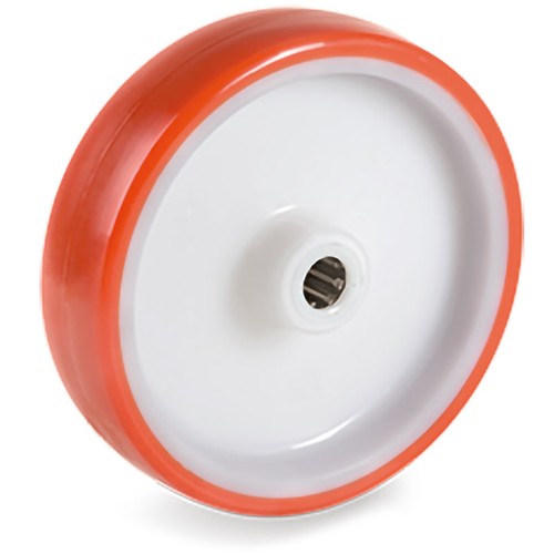 Ruota poliuretano 80mm foro - , 12