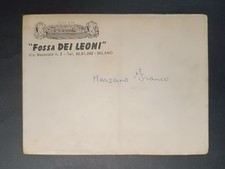 busta originale FOSSA dei LEONI