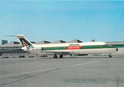 Cartolina alitalia cargo - cartolina,