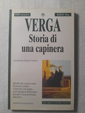 Libro Giovanni Verga Storia di una Capinera Newton Sergio Campailla __II
