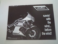 advertising Pubblicità 1984 WINDLINE e HONDA CBX 750 F - CHERASCO CUNEO