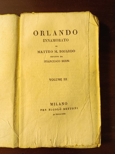 Orlando innamorato - orlando,