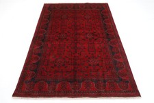 Tappeto tribale Bokhara zona rossa 5 x 7 piedi tappeto afgano annodato a...