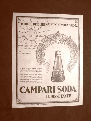 Pubblicità del 1945 - , campari
