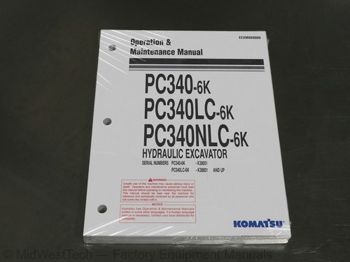 Komatsu pc340 pc340lc 6k - pc340-6k,, pc340lc-6k