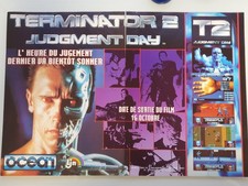 ADVERTISING T2 JUDGMENT DAY : TERMINATOR 2 - OCEAN - AMIGA (FRA)