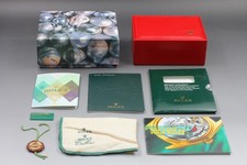 Rolex Datejust Red Box Set 14.00.71 Full Set Libretto Tag Panno Vintage Origi...