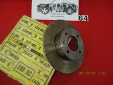 DF1500 COPPIA DISCHI FRENO ANTERIORI VOLKSWAGEN POLO 900cc 