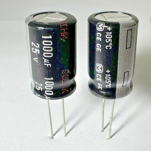 12x 1000uf 25v - -,
