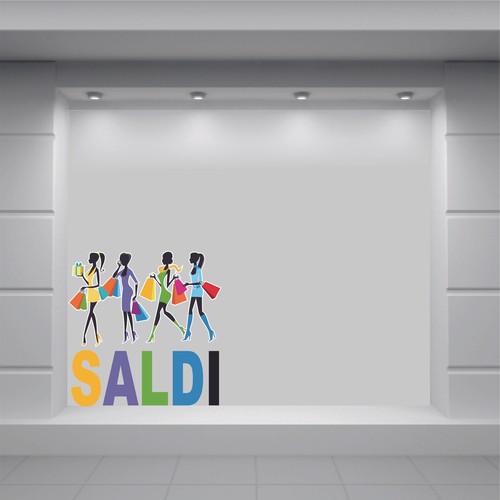Adesivi saldi invernali - saldi,
