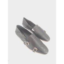 Mocassins noirs santoni 39 - noirs, t.