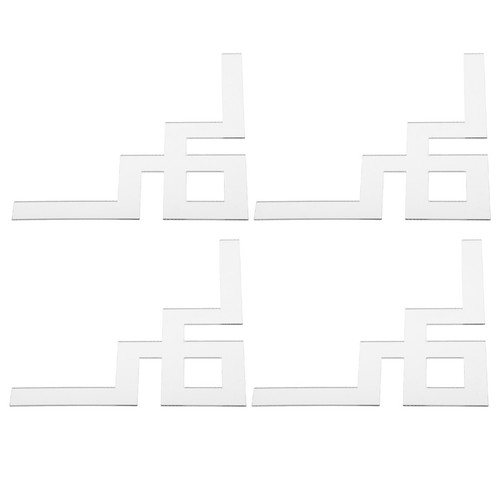 Pcs specchio parete adesivi - pcs,