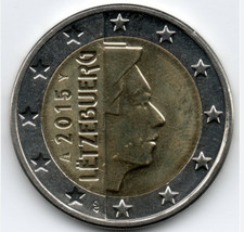 2015 letzebuerg euro coin - 2,