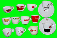 LOTTO TAZZINE CAFFE BAR PASSALACQUA CAGLIARI ECC.COLLEZION PUBBLICITARIE VINTAGE