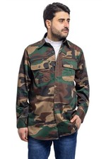 Camicia Uomo Fantasia Militare